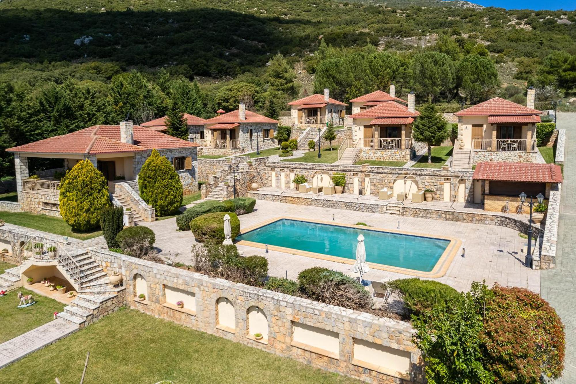 Pleiades Studios All Season Gems - Korinthos Stone Retreats Kalianoi Exterior foto